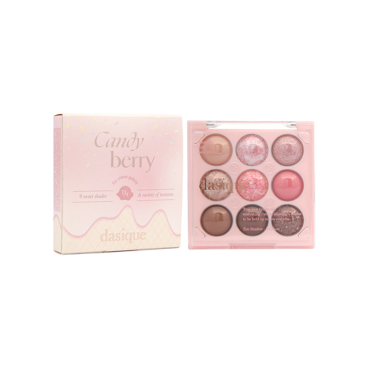 Dasique Vegan Shadow Ice Cream Palette #21 Almond Vanilla 13g