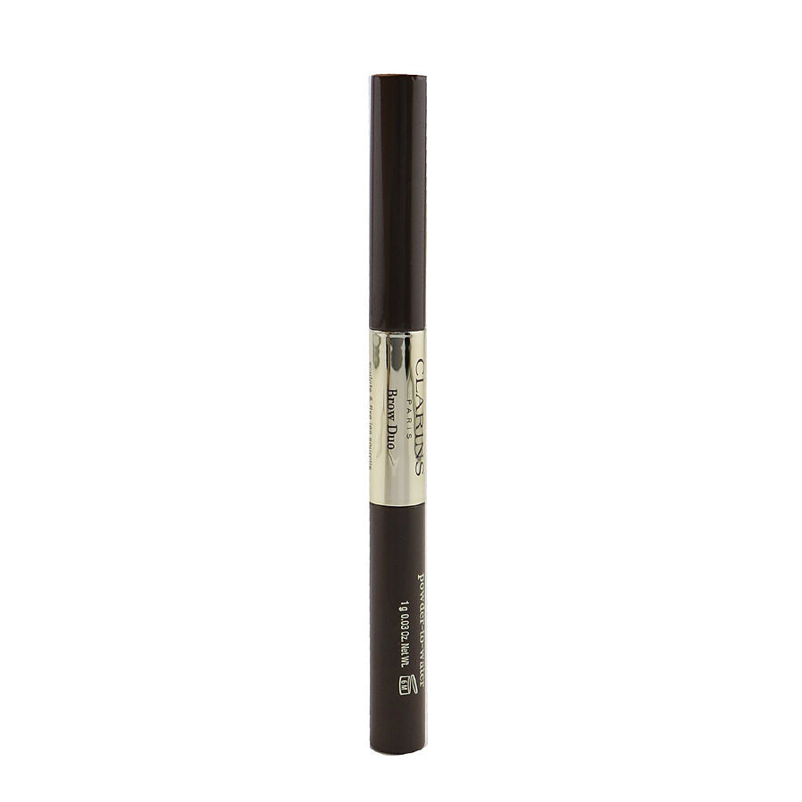Clarins brow duo (1x brow pencil, 1x tinted mascara)  # 05 dark brown  2.8g/0.09oz