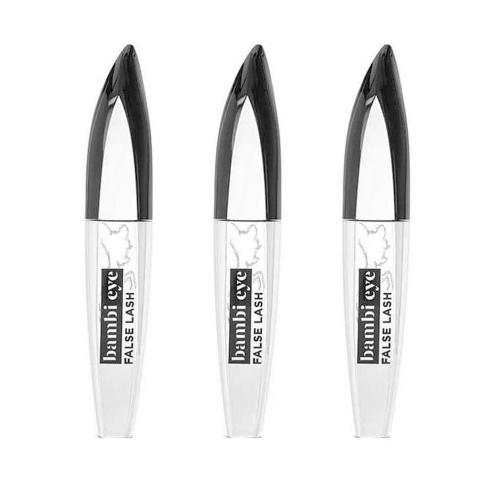 3 x L'Oreal Paris False Lash Bambi Eye 8.9ml Mascara - Extra Black