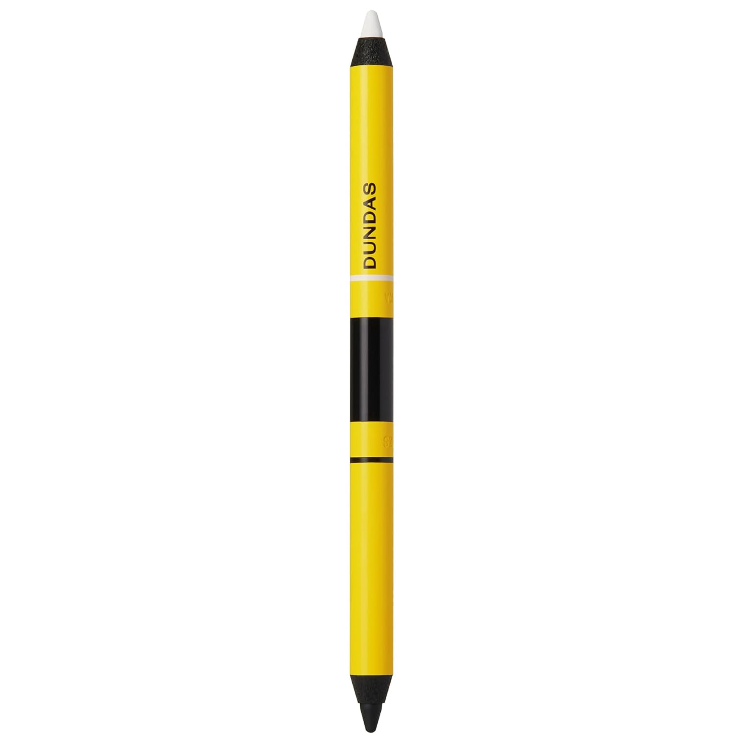 Dundas Eyeliner, Black & White Liner Pencil for Eye Make Up, Waterproof, Long Lasting, Double Ended, Safe for Waterline & Sensitive Eyes, Vegan & Cruelty Free Makeup, All Skin Types